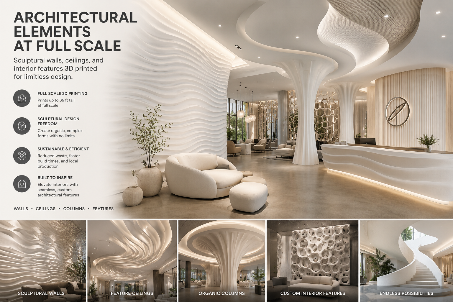 Architectural 3D Printing